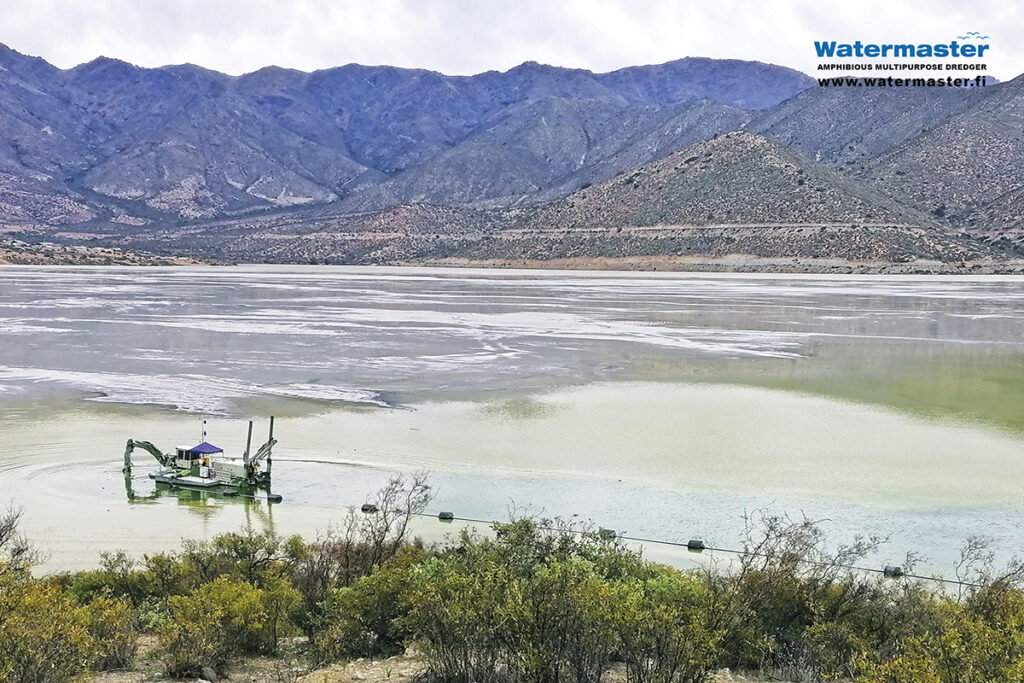 Tailings dam maintenance dredging helps secure the safe and efficient operation of a copper mine in Chile