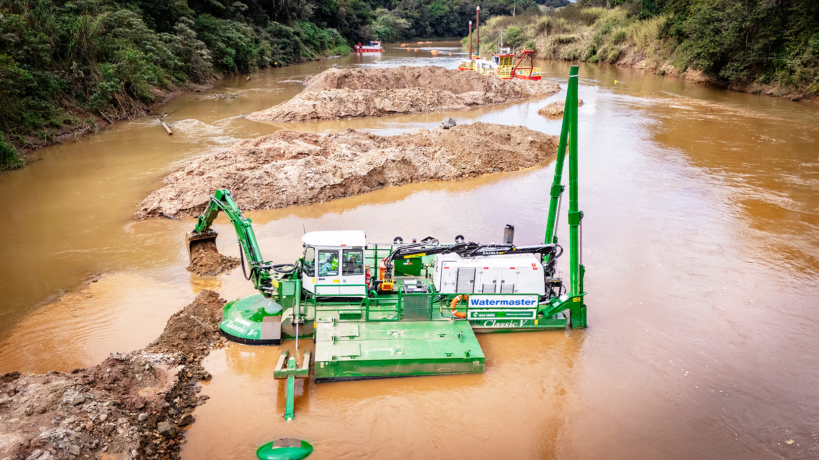 Watermaster enables restoration where access is hardest